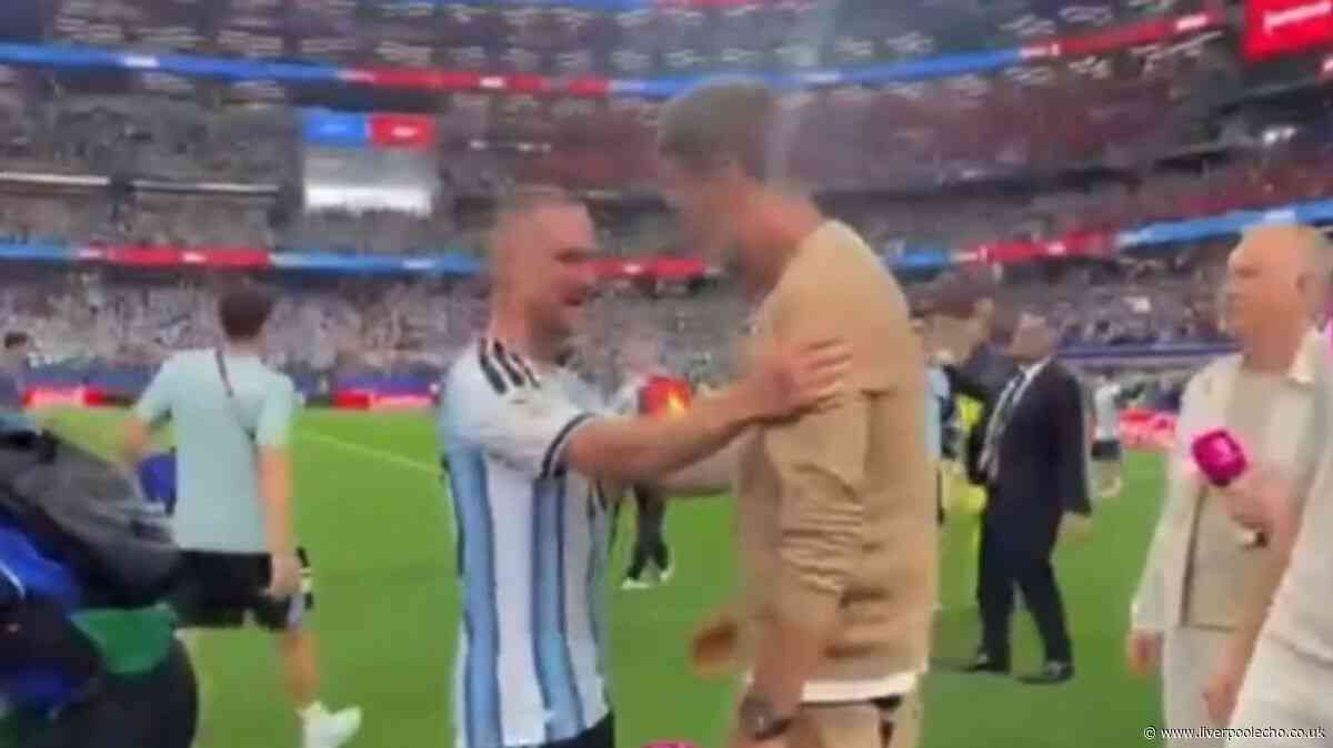 World Cup fans can't get enough of Jurgen Klopp after Alexis Mac Allister footage