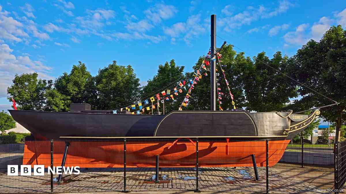 New replica unveiled of Clydebuilt ship that changed the world