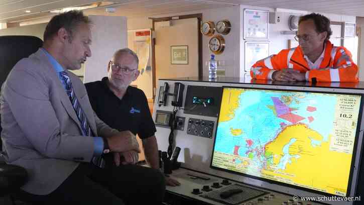 Première visserijfilm aan boord van vriestrawler SCH-123 Zeeland