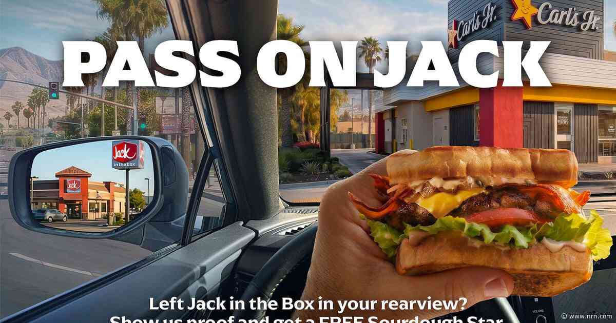 Carl’s Jr. takes a shot at rival Jack in the Box