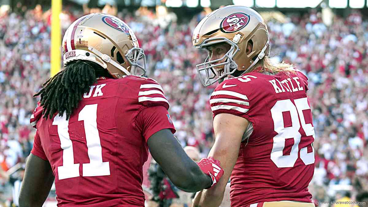49ers' George Kittle shares candid thoughts on bizarre Brandon Aiyuk situation