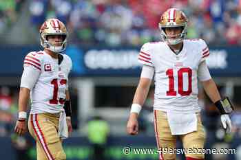 Past and present 49ers QBs throwing at TE University this week