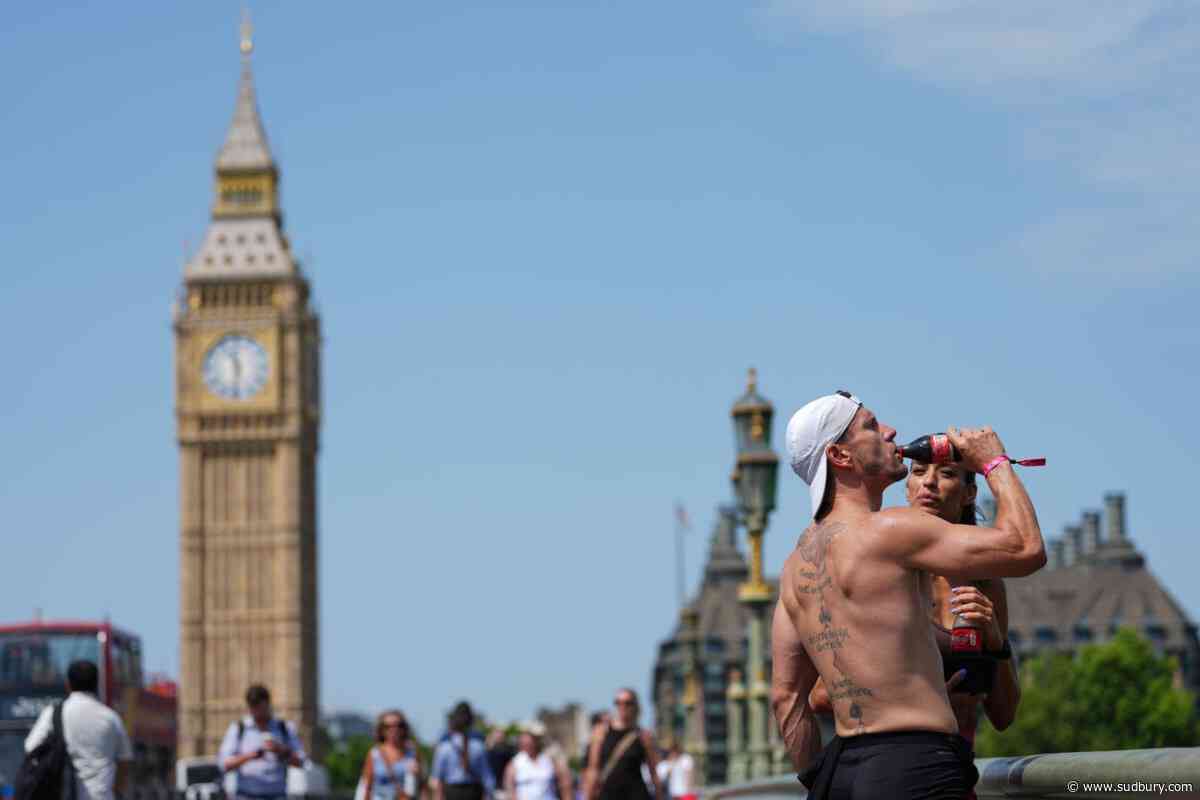 Europe swelters under an early heat wave as France records its hottest day ever