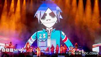 Backstage at Gorillaz' epic, one-off stadium show: 'The vibe is ridiculous'