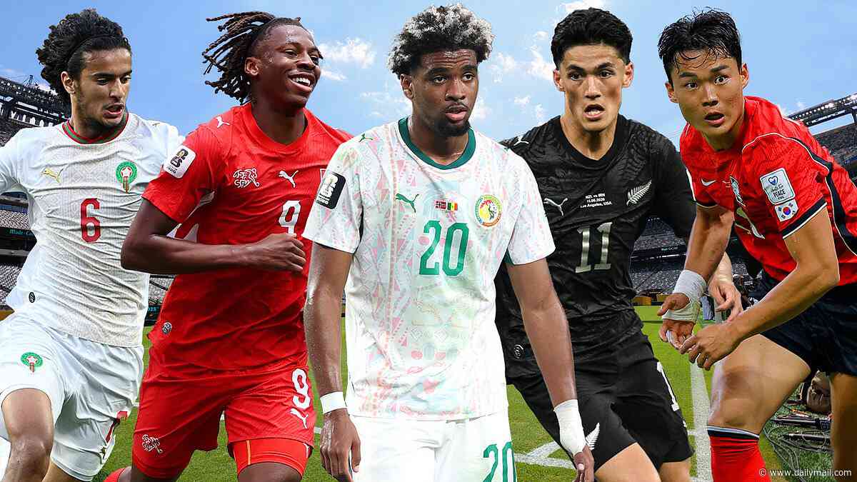 The nine most exciting emerging World Cup stars who could be destined for the Premier League: From an electric talent catching Aston Villa's eye to the passmaster who would transform Man United's midfield