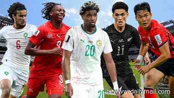 The nine most exciting emerging World Cup stars who could be destined for the Premier League: From an electric talent catching Aston Villa's eye to the passmaster who would transform Man United's midfield