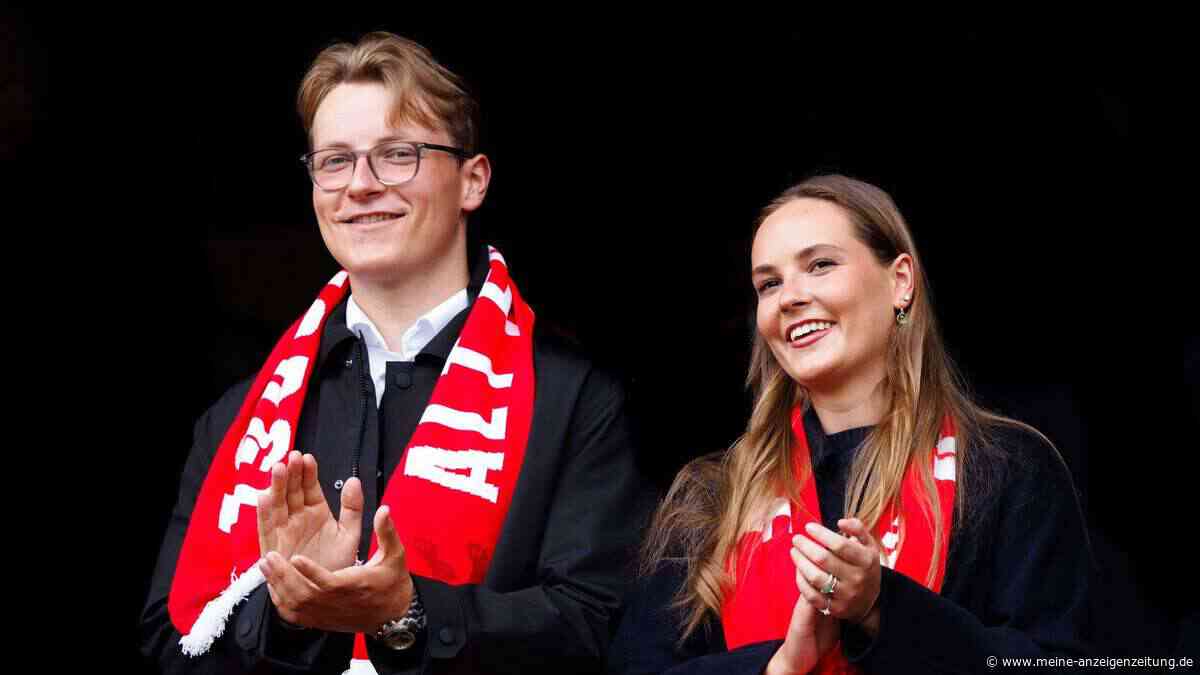 Mette-Marits Kinder Ingrid Alexandra und Sverre Magnus genießen Fußball-WM in New Jersey