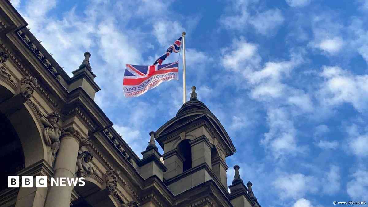 Union flag could be flown on town hall all year
