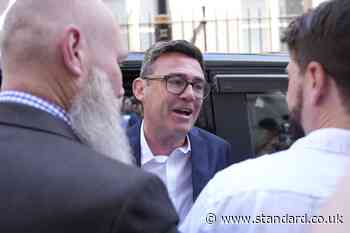Starmer and Burnham hold face-to-face talks as PM pledges ‘smooth transition’