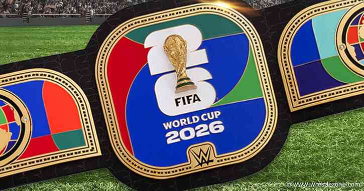 WWE’s FIFA World Cup 2026 Title Belt Gets Roasted by Fans