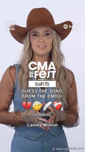 Emoji Quiz! Watch #CMAfest presented by SoFi Thursday at 8/7c on ABC and stream next day on Hulu.