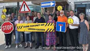 Kommunale Finanzen: Die Weiler Stadtspitze beteiligt sich an der Aktion „Kommunen am Limit“