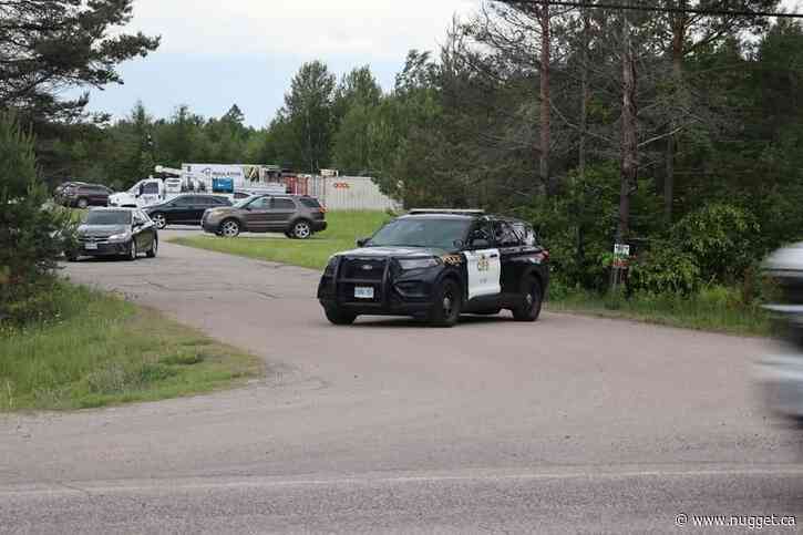 RCMP will be on scene investigating a Sturgeon Falls business "for several days"