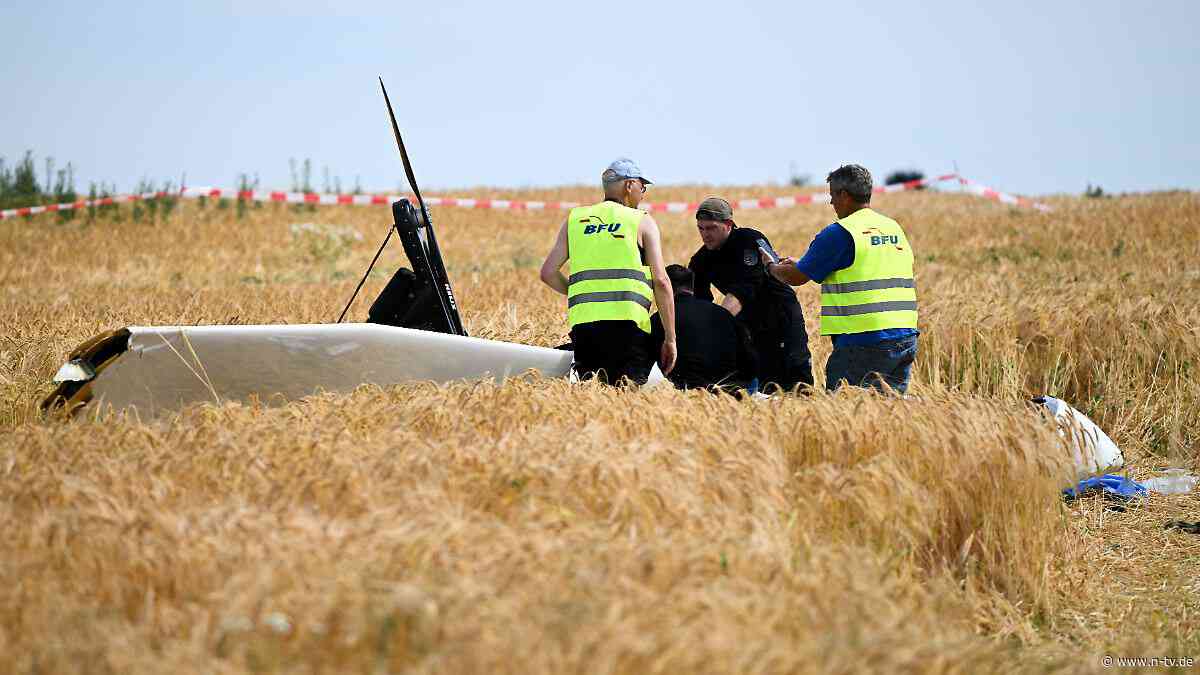 Unglück auf Segelflugplatz: Zwei Tote nach Absturz eines Kleinflugzeugs in Mittelhessen