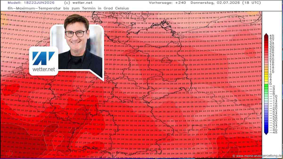 Wann lässt die Hitze endlich nach? Wettermodelle nennen gleich mehrere mögliche Zeitpunkte