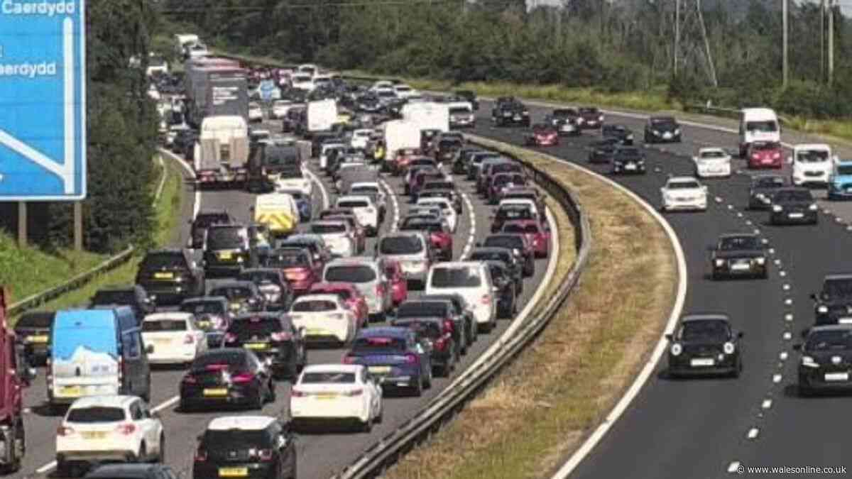 M4 multi-vehicle crash causes rush hour delays on hottest day of the year