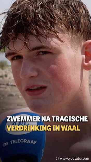 Zwemmer na tragische verdrinking in Waal