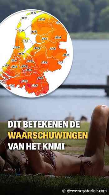 Dit betekenen de verschillende waarschuwingen van het KNMI