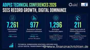 EQS-News: ADIPEC: Die ADIPEC 2026 Technical Conferences verzeichnen angesichts der steigenden Nachfrage und des Drucks im Bereich der Energiesicherheit eine Rekordzahl an Einreichungen