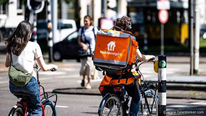 Thuisbezorgd stopt woensdag met bezorgen vanwege de hitte: ’Veiligheid van bezorgers heeft de hoogste prioriteit’