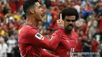 Ronaldo snaps goal drought, 1st to score at 6 WCs