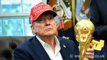 Infantino: Trump to present World Cup final trophy...
