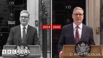 Keir Starmer - then and now