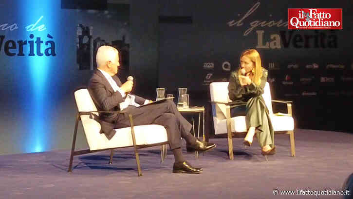 Meloni: “Vannacci? Ne parla molto la sinistra. Ma il punto è: chi volete al governo tra un anno, noi o loro?”