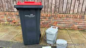 ‘Error’ sees some Middlesbrough residents wrongly advised to put out their new bin
