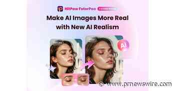 HitPaw FotorPea V5.5.0 Launches Image Creation System with AI Realism Enhancement