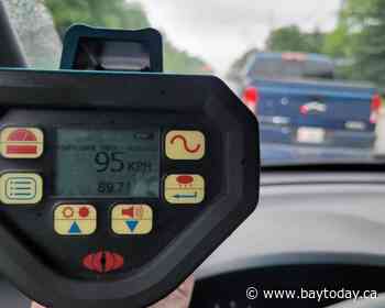 OPP lay two stunt driving charges on Highway 17 in Bonfield within one hour