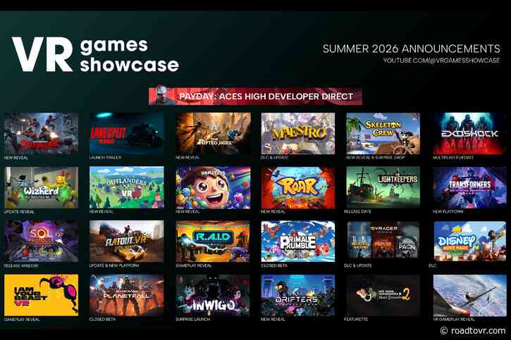 Everything Announced at the Summer 2026 VR Games Showcase