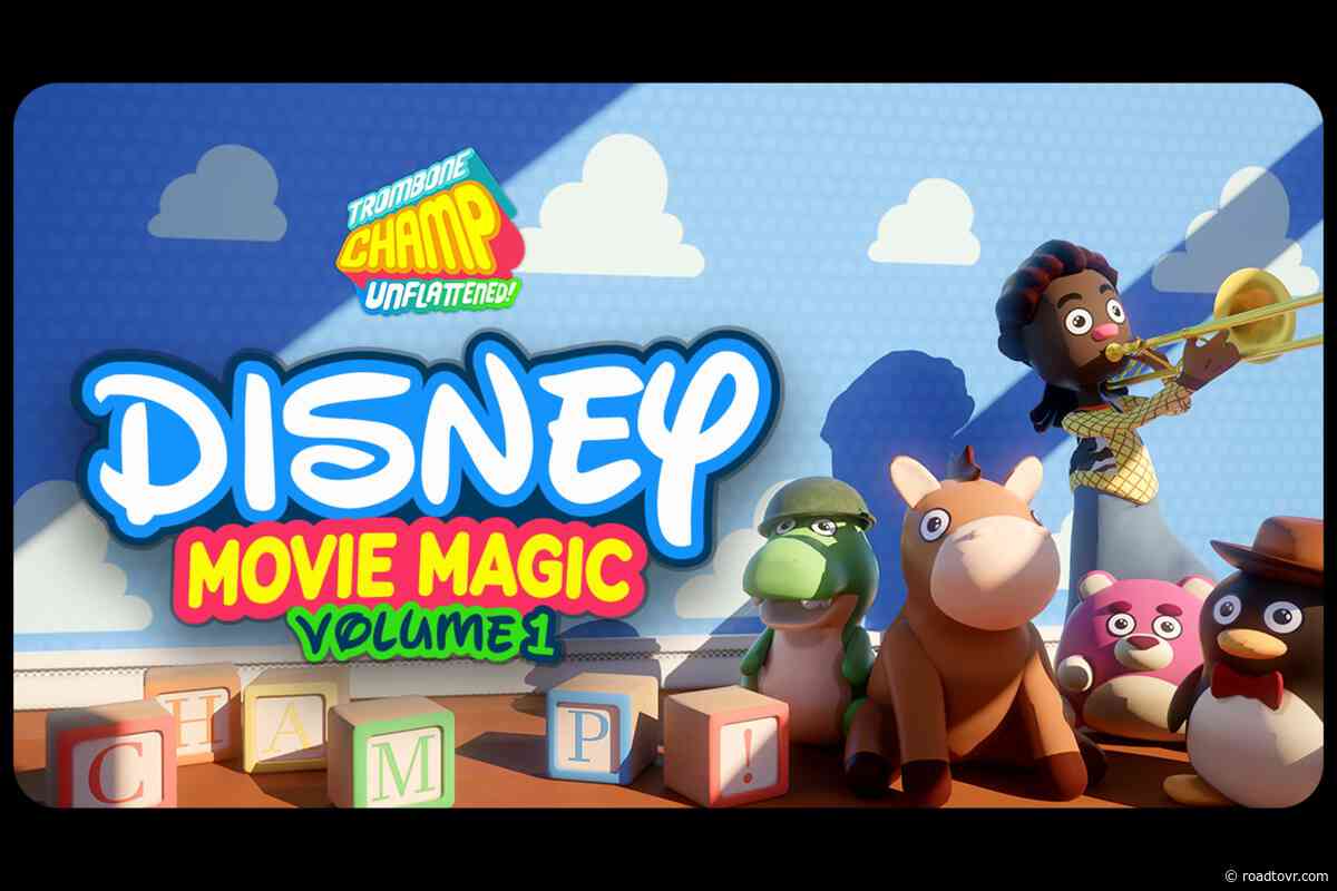 Disney Song Pack Comes to ‘Trombone Champ’ VR in July, Including Toy Story & Little Mermaid Environments