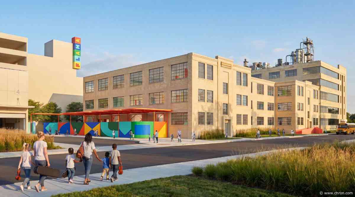 Historic Houston coffee plant brews a comeback as a charter school, arts hub