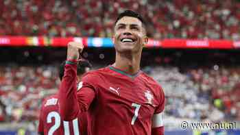 Ronaldo vestigt WK-record en leidt Portugal met twee goals naar klinkende zege
