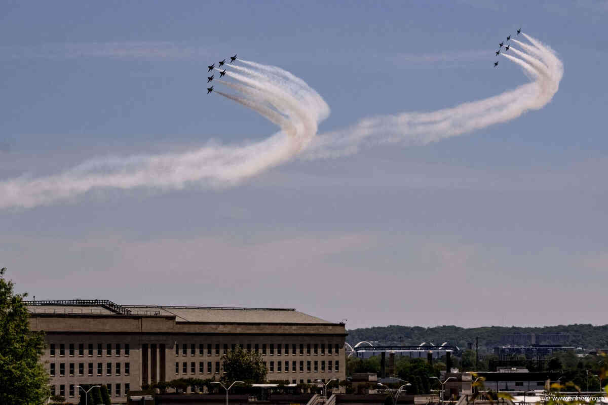Weeks of military flyovers planned for America’s 250th, starting Wednesday