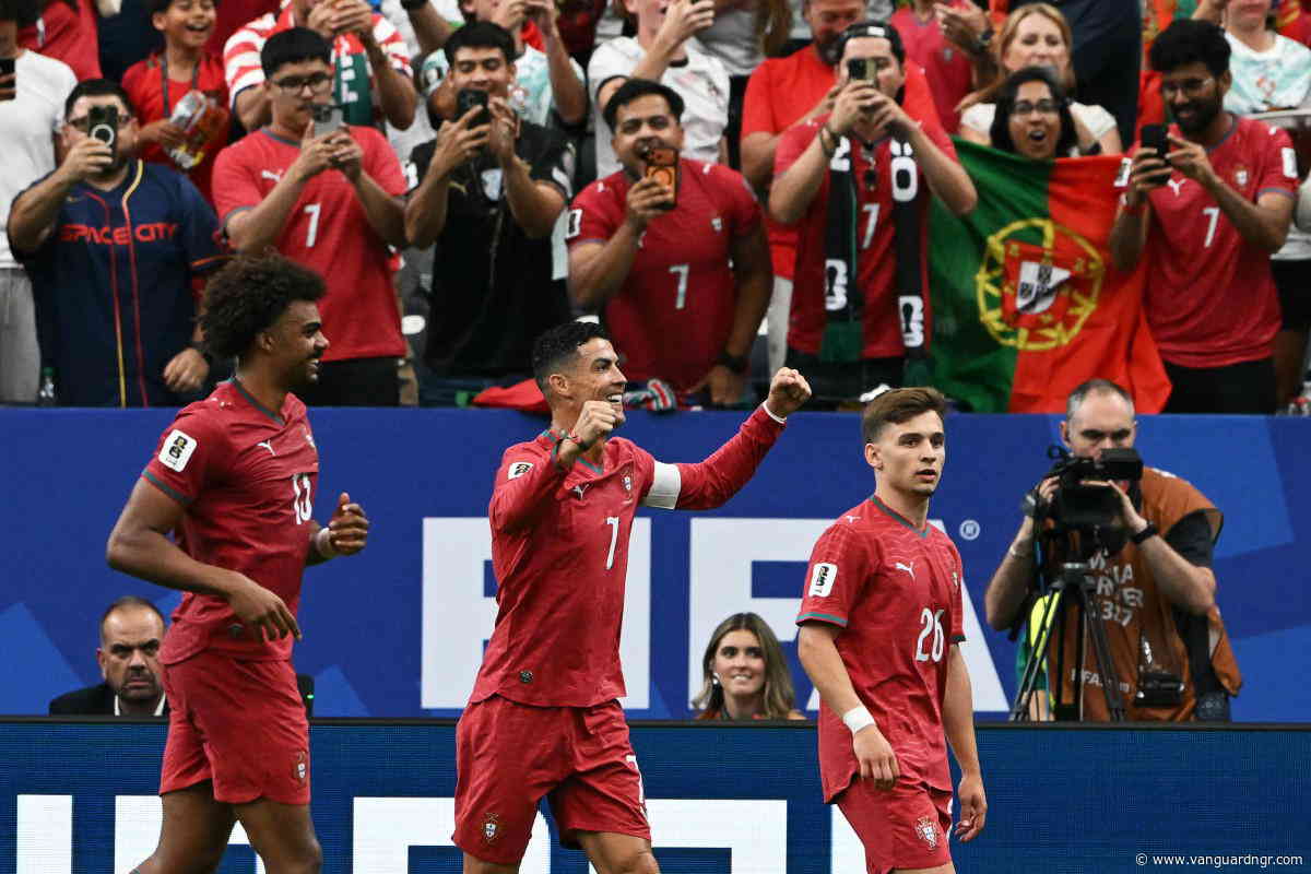 World Cup: Ronaldo scores brace as Portugal thrash Uzbekistan 5-0