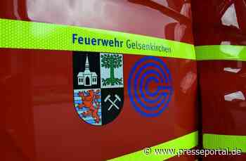FW-GE: Deckendurchbruch in Wohngebäude fordert eine verletzte Person