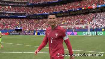 Opvallend: Ronaldo schreeuwt na overwinning Portugal direct twee woorden in camera