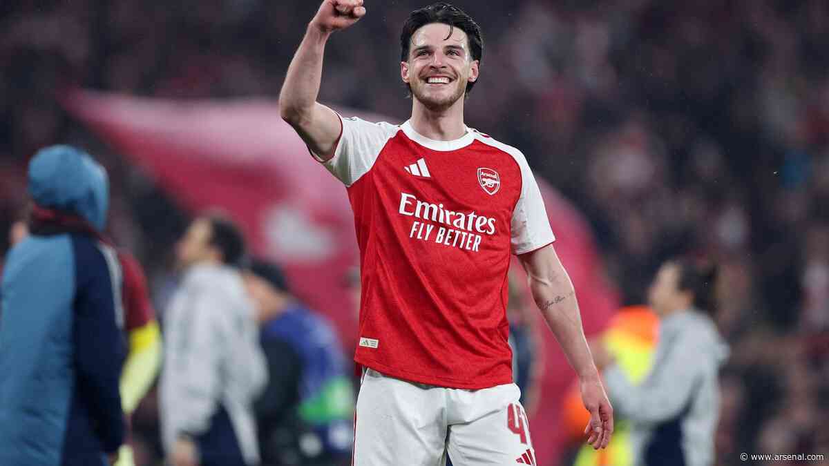 Delightful Dec: The best of Rice at Arsenal so far