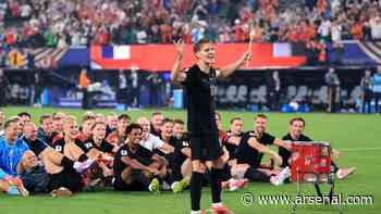 Saliba and Odegaard reach knockout stage