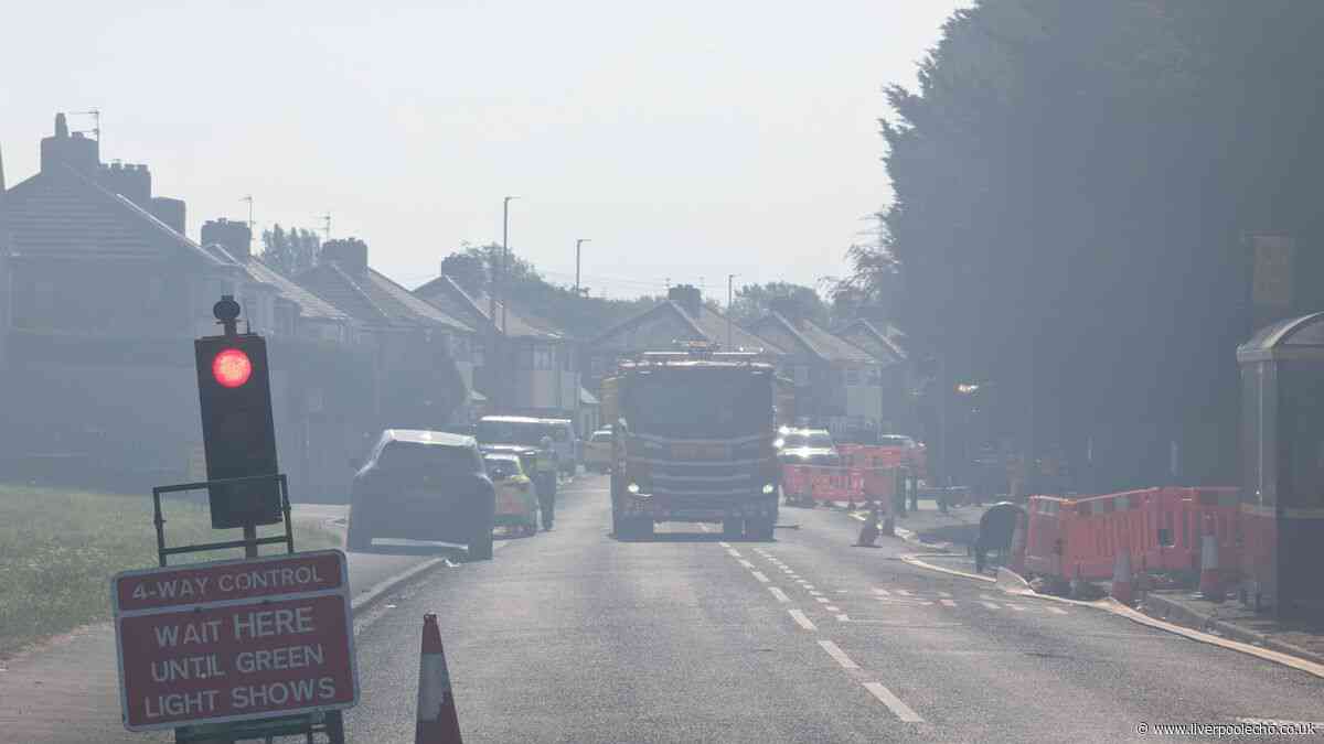 Widnes fire recap as roads remain closed as crews tackle blaze