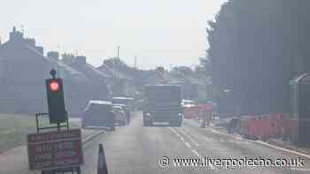 Widnes fire recap as roads remain closed as crews tackle blaze