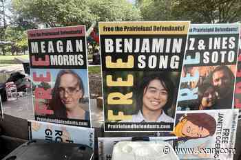 8 convicted in Texas immigration center shooting and protest are sentenced to decades in prison
