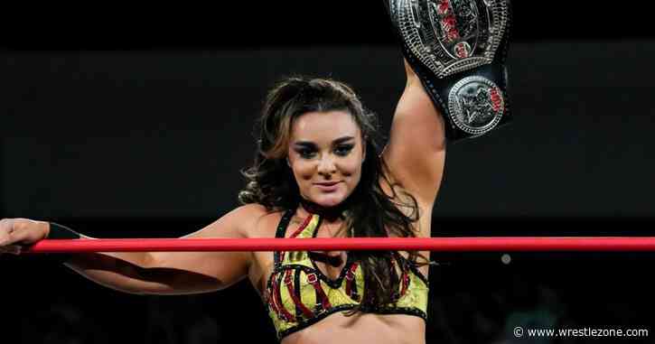 AEW’s Deonna Purrazzo Provides Injury Update After ROH Match Stoppage