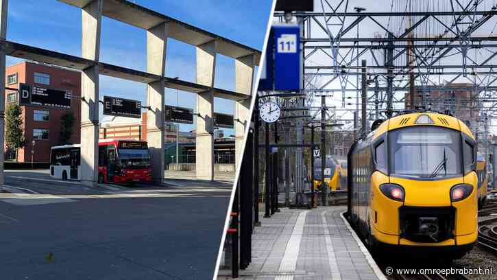 Geen treinen en bussen in de provincie door staking ov-personeel