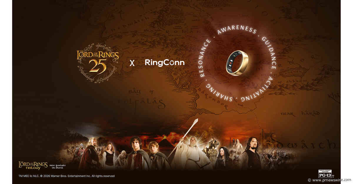 RingConn beteiligt sich an den Feierlichkeiten zum 25-jährigen Jubiläum von „Der Herr der Ringe" mit einer zeitlich begrenzten Aktion