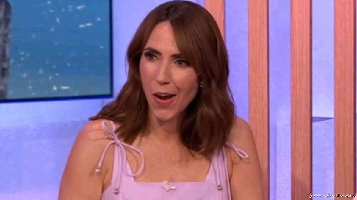The One Show's Alex Jones left stunned by guest's blunt admission live on air