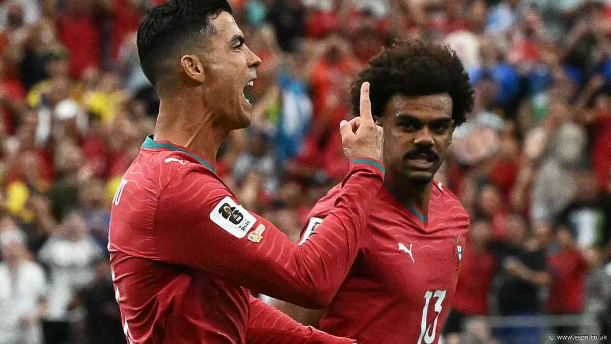 Ronaldo snaps goal drought, first to score at six ...