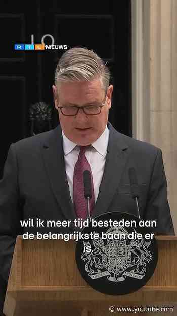 Britse premier Starmer treedt af | RTL Nieuws